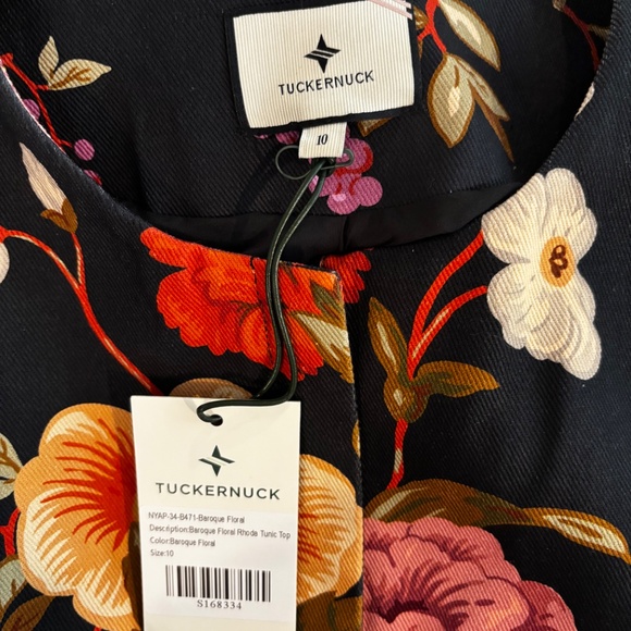 NWT SZ 10 Erin Baroque Tuckernuck top - Picture 2 of 2